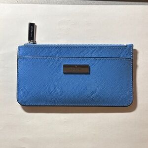 Kate Spade Azure Blue Zip Wallet